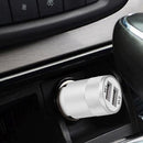 2.1A Car Chargers 2 Ports Fast Charging Aluminum Phone Dual USB Charger Adapters