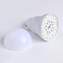 LED Bulb Dorm Power Saving Light USB Emergency Outdoor Lamp (White)