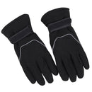 Cycling Men Fleece Gloves Sport Ridding Windproof Warm Ski Gloves (Black) Newly