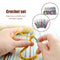 12pcs Ceramic Handle Knitting Needles Aluminum Crochet Hooks Set DIY Craft Tools