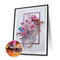 5D DIY Flower Partial Special Shape Drill Diamond Painting Newly