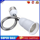 10pc E27 LED Light Bulb Lamp Holder Flexible Extension Adapter Socket(60cm)