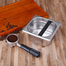 Stainless Steel Coffee Powder Residue Knock Box Coffee Grounds Recycling Bu