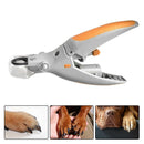 Pet Nail Clippers with LED Light Dog Cat Claw Grinder Scissors Toe Trimmer