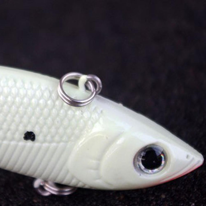 Night Fishing Bait Kit Luminous VIB Popper Crank Minnow Pencil Glow Lure