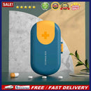 2 In 1 Plastic Medicine Organizer Detachable Separate Opening Closing for Travel