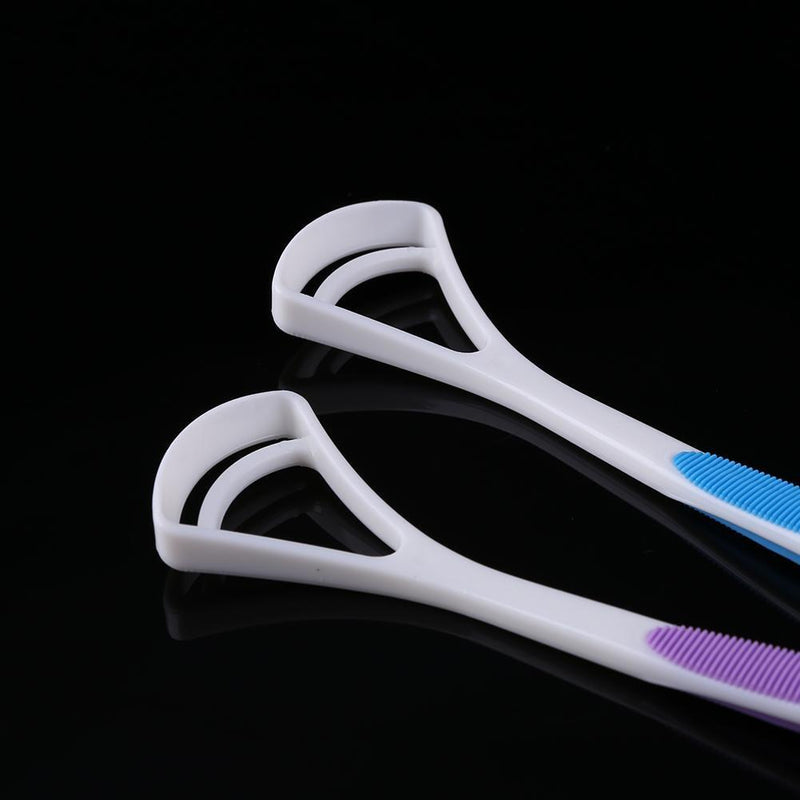 2pcs Tongue Scraper Tongue Brush Tongue Clean Tools Keep Fresh Breath Oral