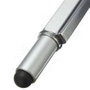 Ruler Notebook 6 In 1 Touch Pen Spirit Level Screwdriver Stylus Ballpoint