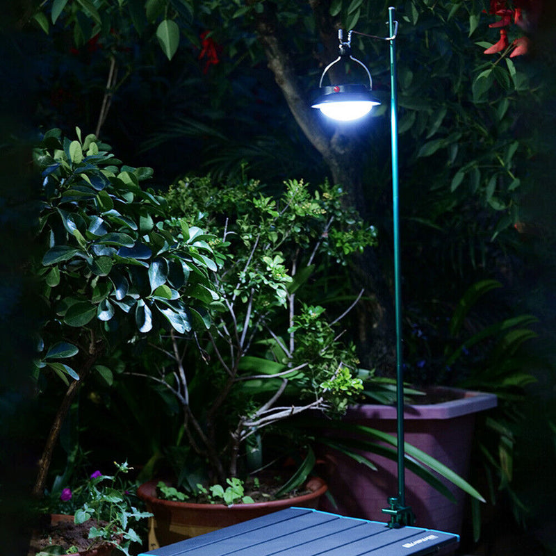 Detachable Folding Lamp Pole Lantern Stand Tripod Camping Bracket Hanging R