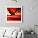 5D DIY Diamond Painting Kits Full Round Drill Eagle Mosaic Picture Wall Art