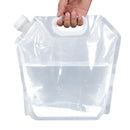 PVC Transparent Water Storage Container Collapsible Water Bags (5 + 5L) Newly