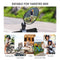 Universal Bicycle Mirror 360 Rotation Adjustable Bike Handlebar Rear View M
