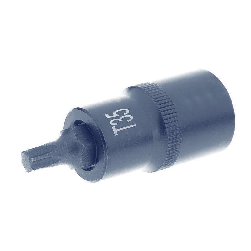 Torx Screwdriver Adapter Bit 1/2 in Socket Bits Drive Sockets Hand Tool(T35