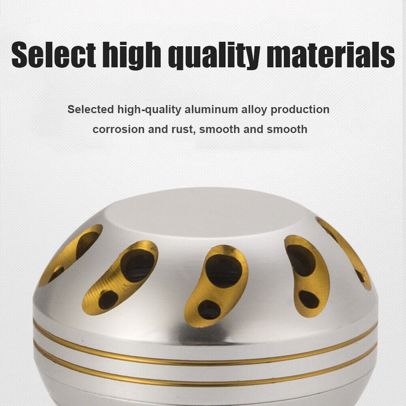 Metal Fishing Reel DIY Modified Grip Pill Spinning Wheel Handle Knob (38mm)