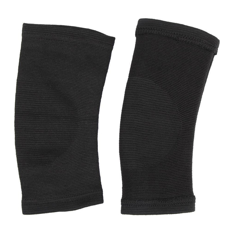 JUNERAIN 1 Pair Elastic Elbow Protectors Protection Sports Gym Knee Safety S