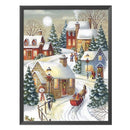 Cross Stitch Kits 11CT Stamped DIY Snow Full Embroider Needlework