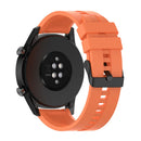 Silicone Band for Huawei Watch GT 3 46mm/GT Runner Strap (Vibrant Orange) Newly