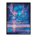 11CT Still Life Starry Sky Full Embroidery Cross Stitch Kit Stamped Needlework