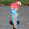 LED Solar Lights Parrot Waterproof Lawn Stakes Lamps Garden Decor (Red) Newly