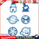 6pcs/set Super Hero Series The Avengers Alliance Sugar Cookie Cutter Mold Newly