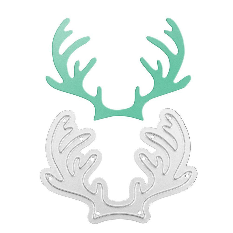 Antler Metal Punching Stencil Embossing Scrapbook Craft Paper Card