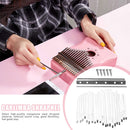 20-Key Kalimba DIY Keys Set Thumb Piano Shrapnel Musical Instrument Luthier Tool