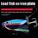 15g Casting Jigging Spoon  Fishing Sea Bass Artificial Bait (LF094C) Newly