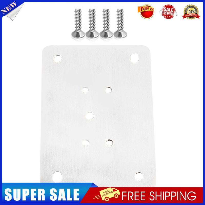 Hinge Repair Plate for Cabinet Cupboard Furniture Repair Hardware Kit (B)