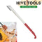 1xStainless Steel J Hook Bee Hive Tools Beekeeping Honey Scraper N4H6 W7S3