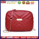 Fashion Small Crossbody Shoulder Handbags Women Leather Solid Color Chain Bags