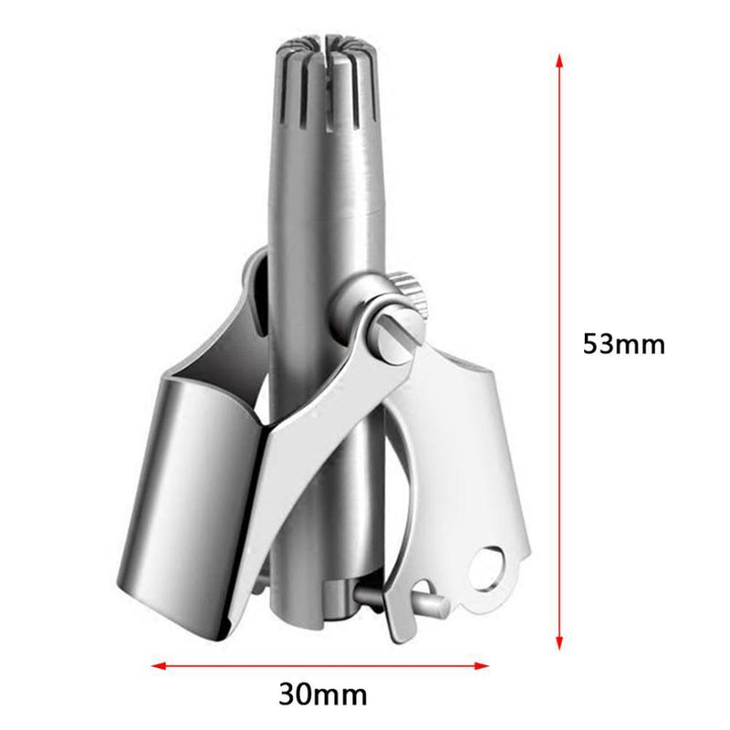 Nose Hair Trimmer Vibrissa Manual Washable Rhinothrix Cutter Shaver