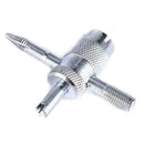 4pcs 4 Way Car Tyre Valve Repair Tool Tire Stem Core Installer Z1X1 F9I1 A1A5