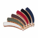 Cloth Banana Barrette Women Hair Accessories Girls Hairpins Teeth Hair Clips