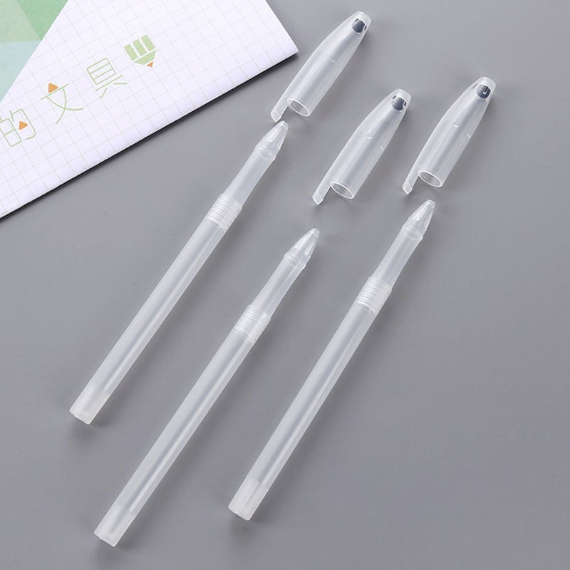 Stationery Plastic Gel Pen Cover Writing Supplies Transparent Ballpoint Shell