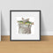 Cotton Thread Fish in Eyes Partial Cross Stitch Stamped Embroidery Handicraft