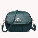 Fashion Women PU Leather Shell Crossbody Bag Casual Multi Layers Shoulder Bags