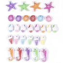 Sea Shell Starfish DIY Loose Bead Handmade Accessories Ocean Theme Pendants