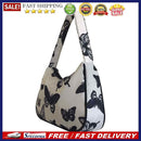Korean Sweet Butterfly Handbag Nylon Shoulder Underarm Bag Women Tote Purses