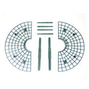 Strawberry Stand Frame Balcony Vegetable Holder Planting Racks (10pcs) Newly