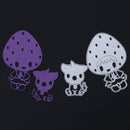 2pcs Mushroom Cutting Dies for DIY Metal Stencil Scrapbooking Emboss Craft-