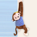 Creative Monkey Tissue Box Hanging Holder for Car Home Bedroom (Coffee) Newly