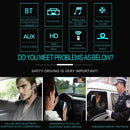 SWM 9602 Car Stereo RDS AM FM Radio Bluetooth-compatible USB TF AUX In Dash