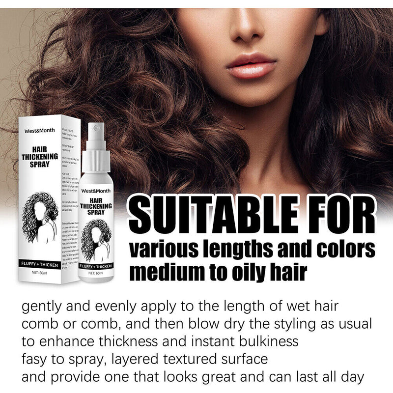 Instant Hair Thickening Spray Hair Loss Prevention Powder for Men Women