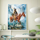 5D DIY Full Drill Diamond Painting Indiana Embroidery Mosaic Kit Home Wall Decor