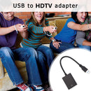 USB 3.0 to HDMI-compatible Adapter Converter 1080P HD External Video Graphi