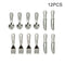 12pcs Puppenhaus Miniatur Edelstahl Besteck Geschirr Gabel-Set I5T8