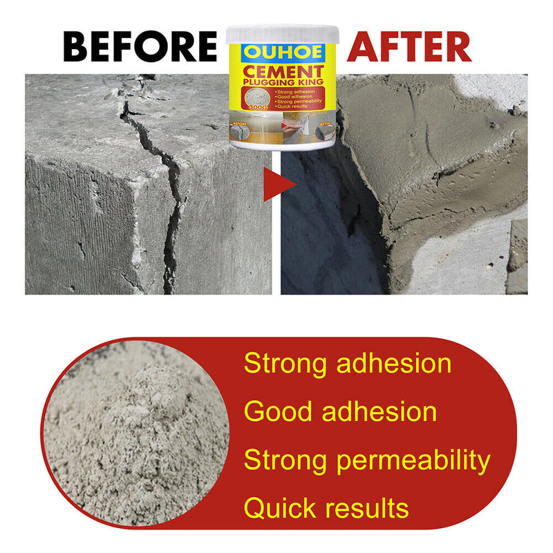 Ground Anti-leakage Agent Cement Crack Repair Quick Drying Glue (300g)