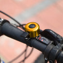 Bike Aluminum Alloy Mini Horn Bicycle Handlebar Alarm Ring Bell (Yellow) Newly