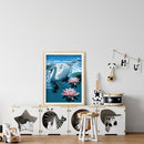 5D Mosaic Swan in Lake Full Round Drill Diamond Drawing Art Painting Handicra