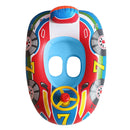 PVC Floating Swimming Rings Cute Inflatable Swim Circle for Kids (Blue) Newly